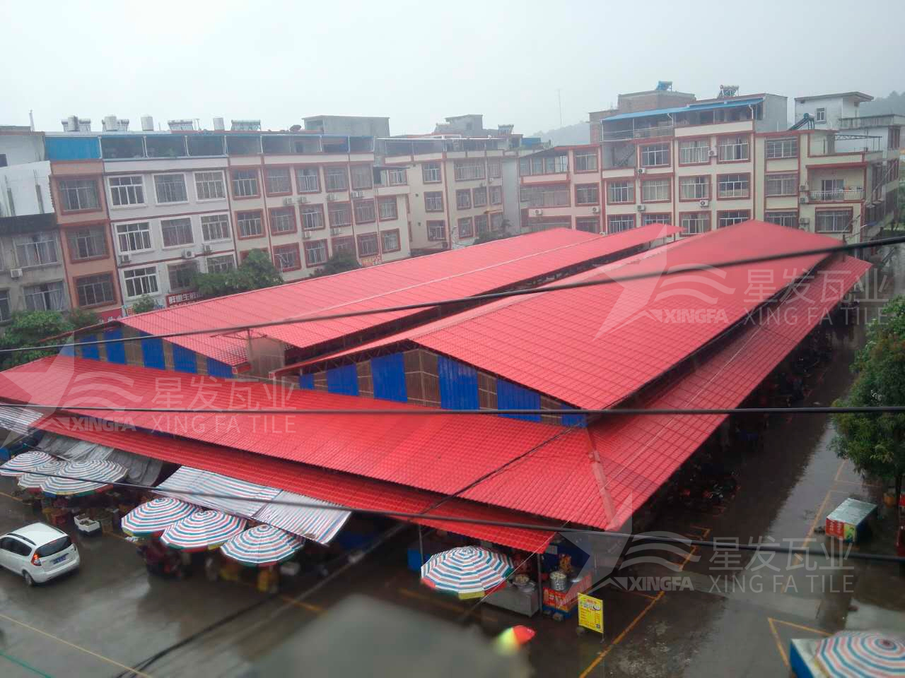 榆林合成树脂瓦防火性能强不强？遇到高温，会不会着火？