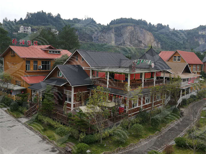 选择榆林合成树脂瓦，为南方屋顶雨季防水护航