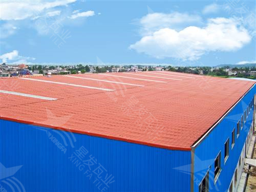 新型材料1050砖红色asa树脂瓦 盖厂房用仿古瓦 防腐防火耐候塑料瓦 榆林pvc合成树脂瓦生产厂家